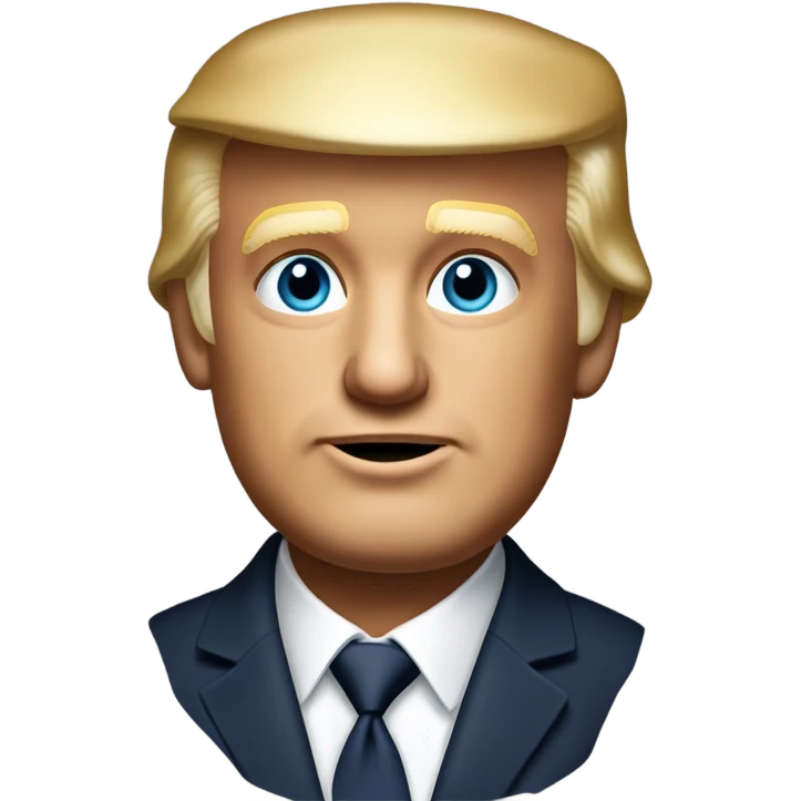 President Donald Trump emoji