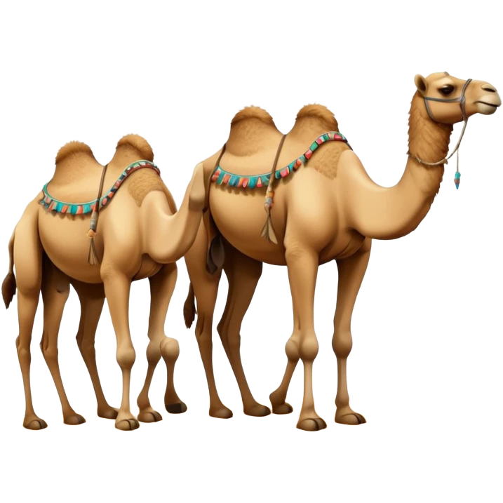 group of camels emoji