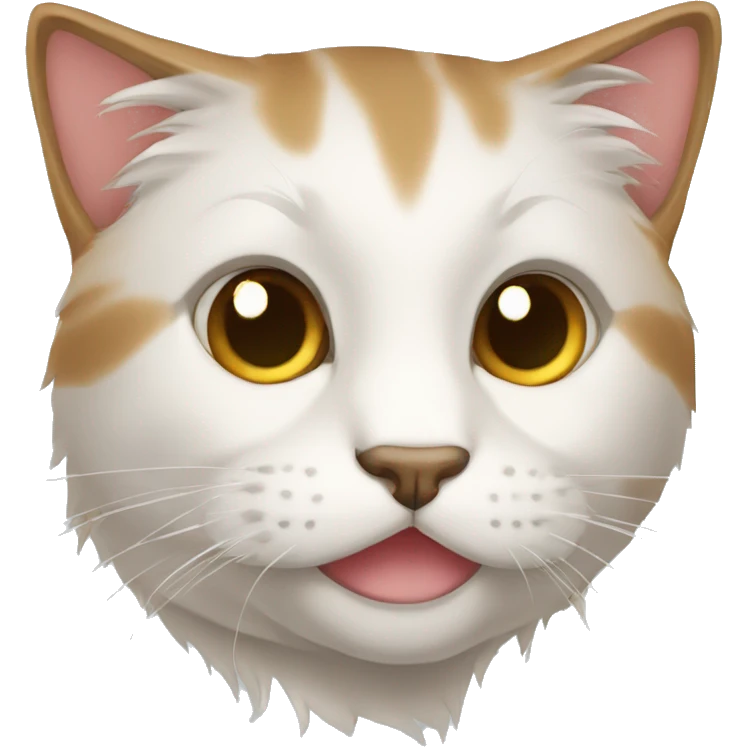 Un gato con mirada traviesa  emoji