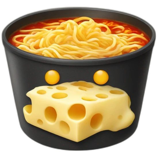 samyang cheese buldak ramen emoji