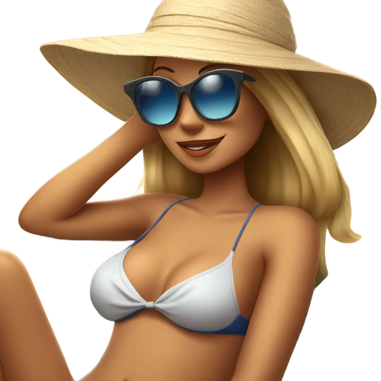 Beach she’ll emoji