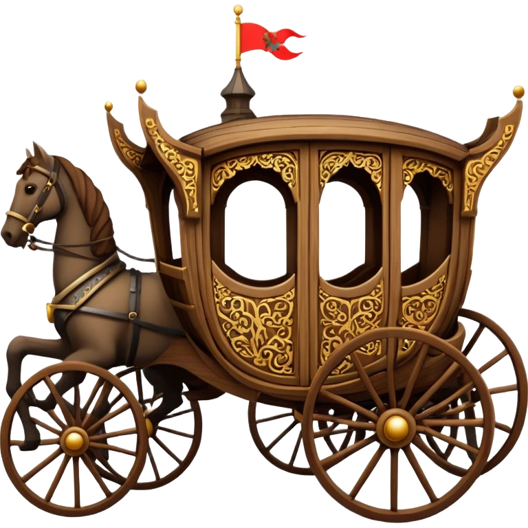 medieval carriages emoji