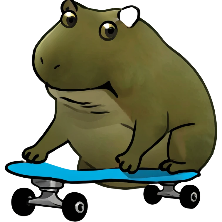 capybara skating  emoji