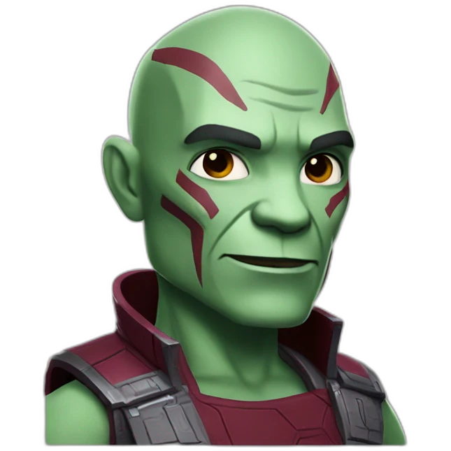 Guardians of the galaxy drax emoji