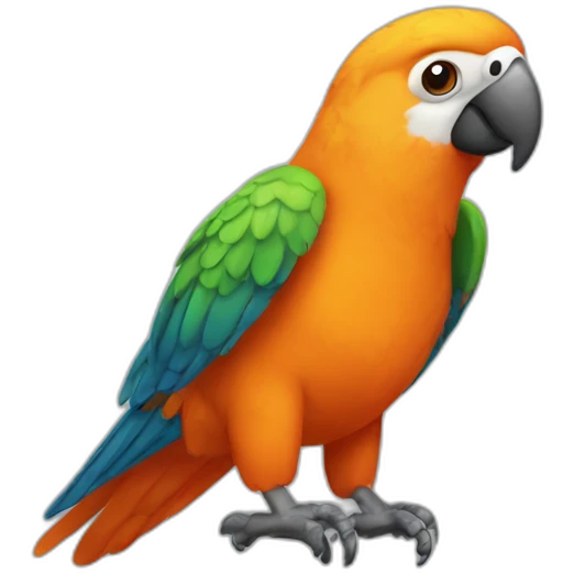 Orange Parrot emoji