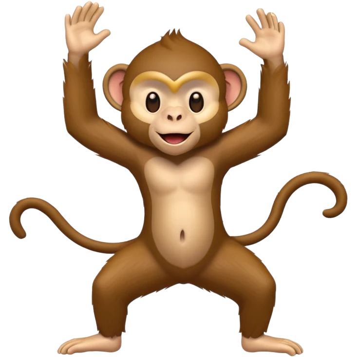 Dans eden Maymun emoji