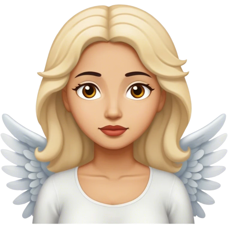 Tall Latino woman Angel  emoji