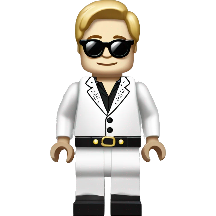 ELTON JOHN lego full body emoji