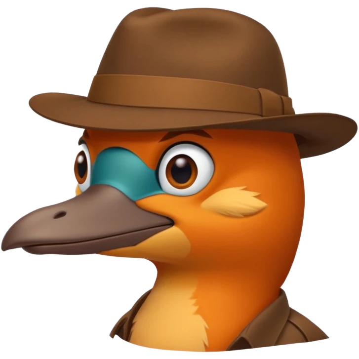 Perry the platypus emoji