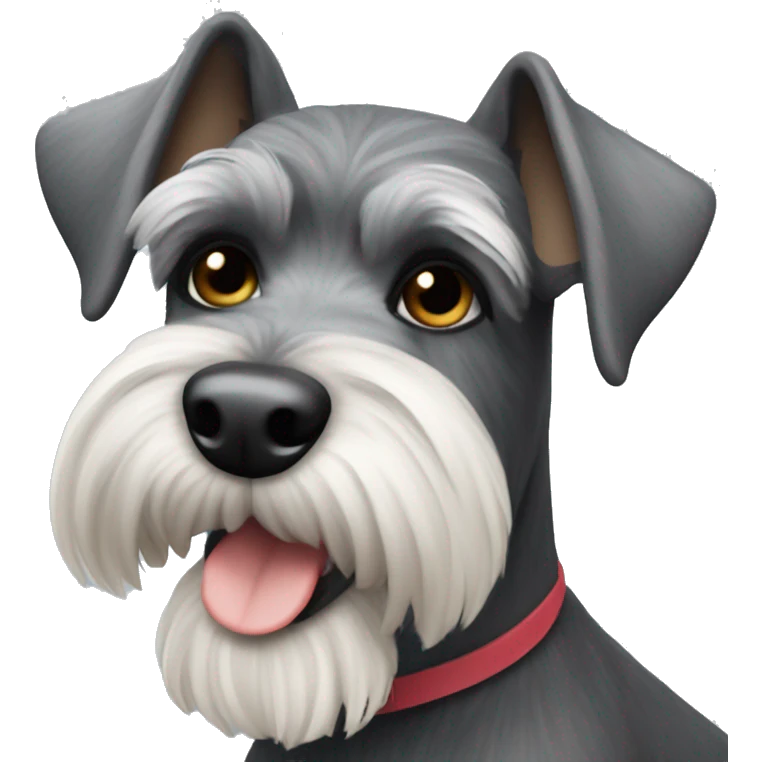 Miniature schnauzer  emoji