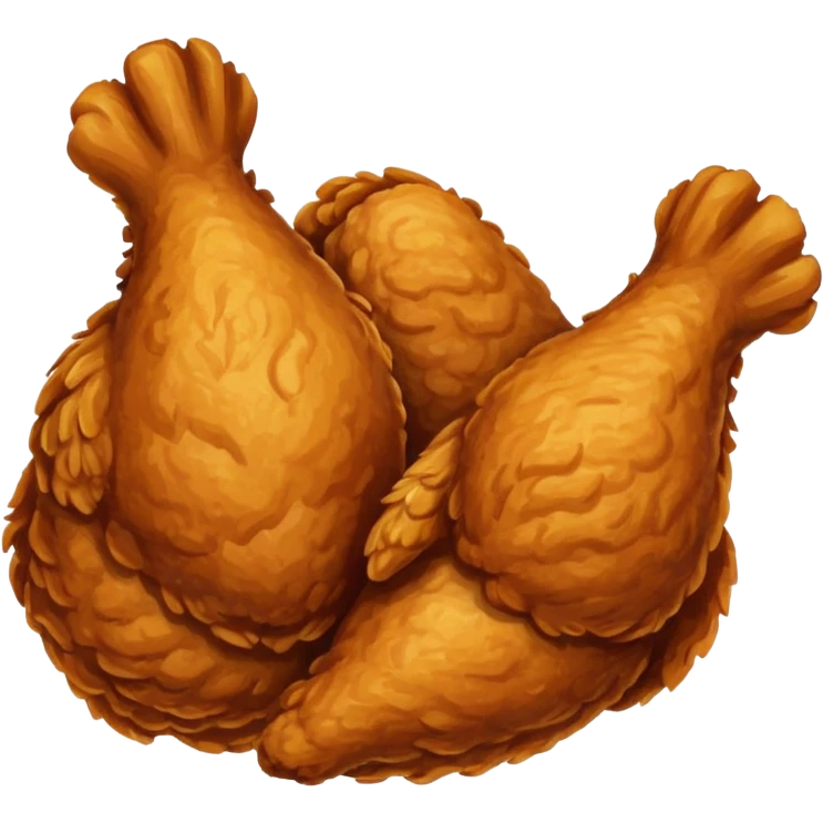 fried chicken emoji