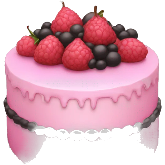 fashionable cake emoji
