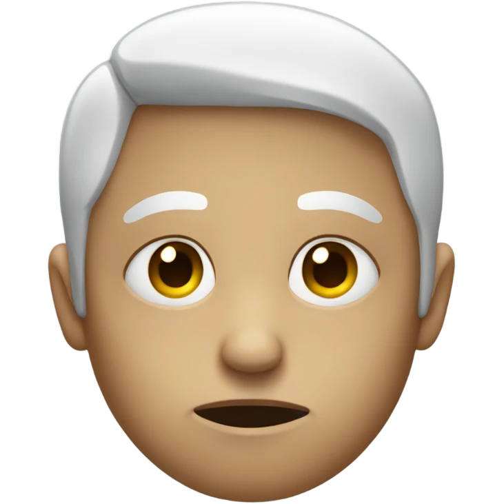 Person with sad dead eyes emoji