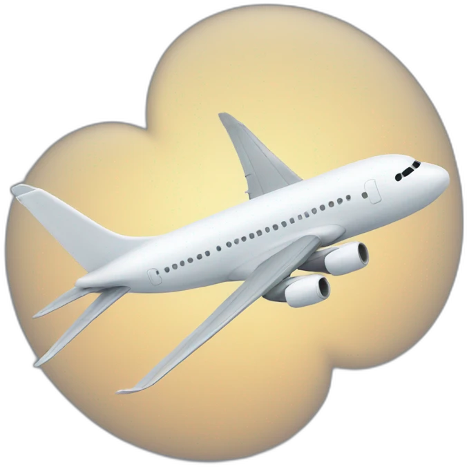 Aeroplane emoji