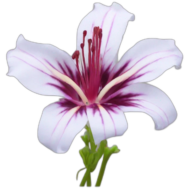 Gloriosa flower emoji