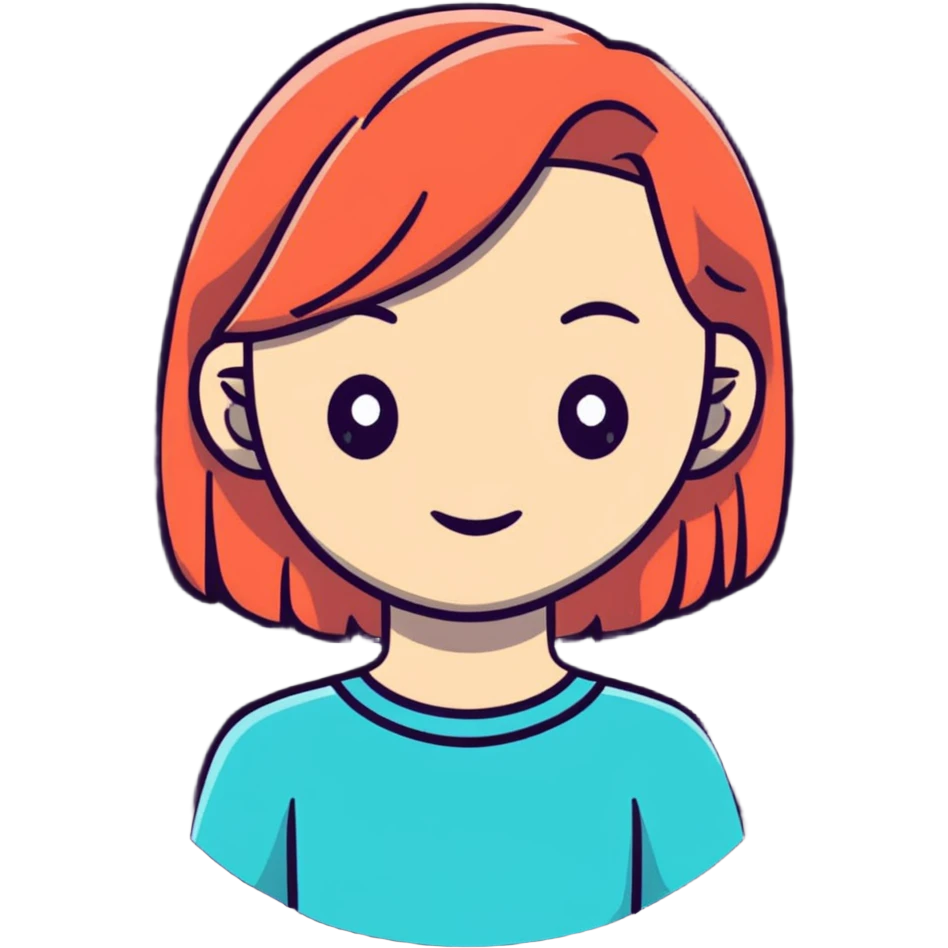 realistic portrait of girl emoji