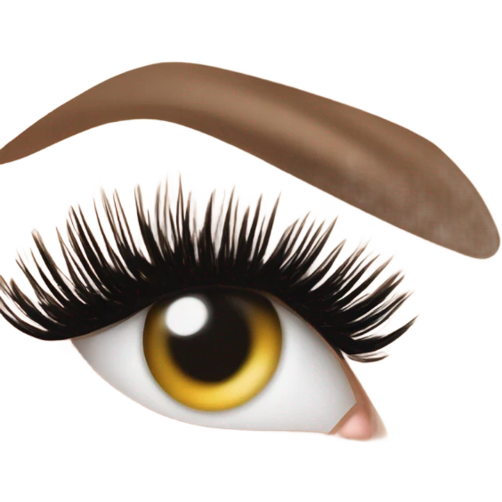 Eyelash extensions emoji