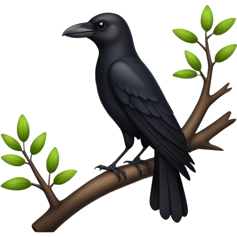 Black Crow emoji
