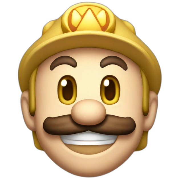 Super Mario laught emoji