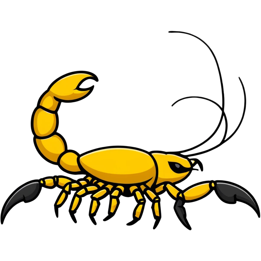 animated scorpion emoji