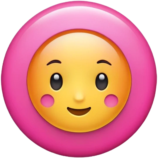 Pink emoji