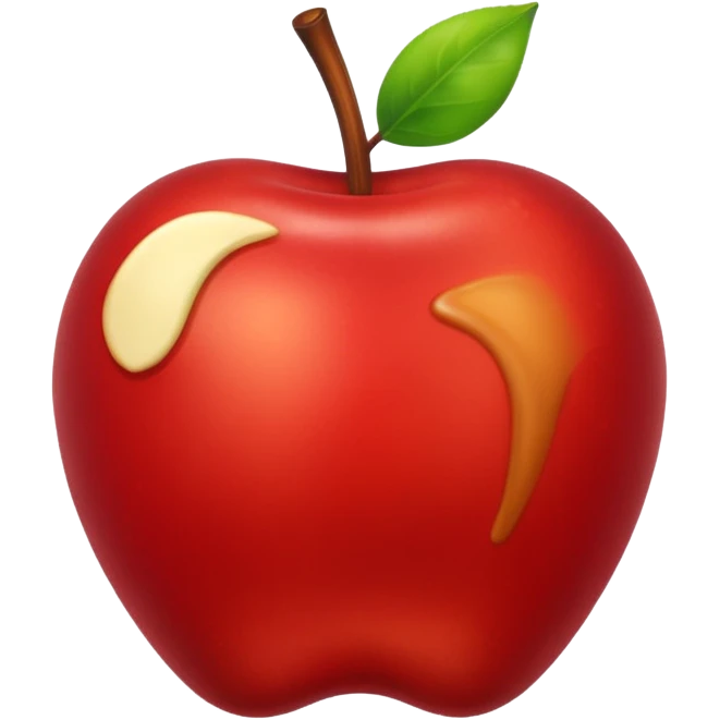 Caramel apple  emoji