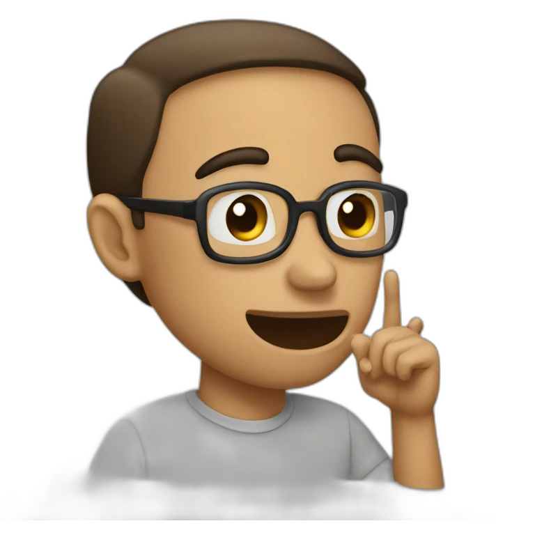 shhh emoji