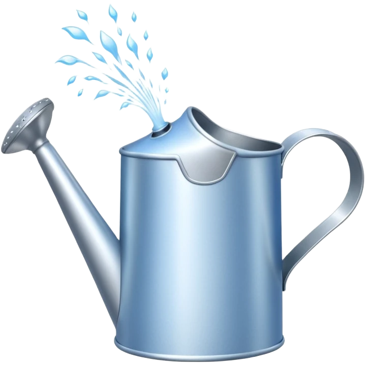 Cloud + watering can,Sky Gardeners. emoji