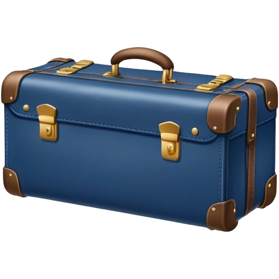 Dark Blue suitcase handyman  emoji