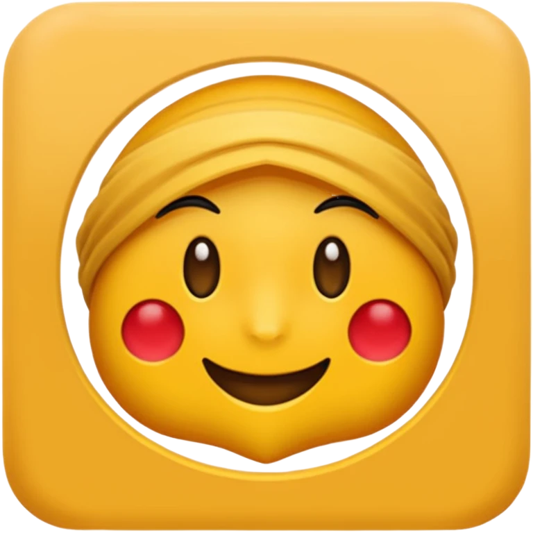 طفل يلقي التحية emoji