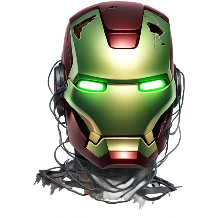 Zombie Iron Man emoji