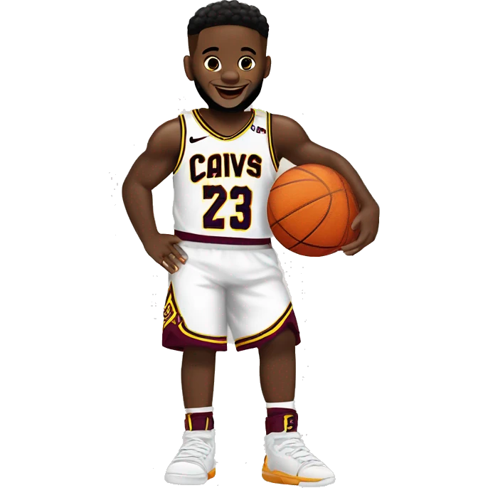 lebron james son bronny james with basketball outfit emoji