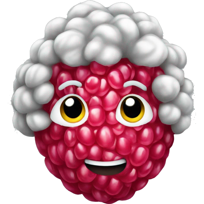 raspberry  emoji