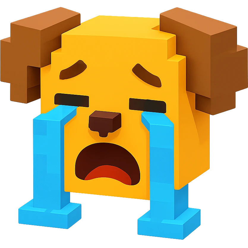 Dog Cry emoji
