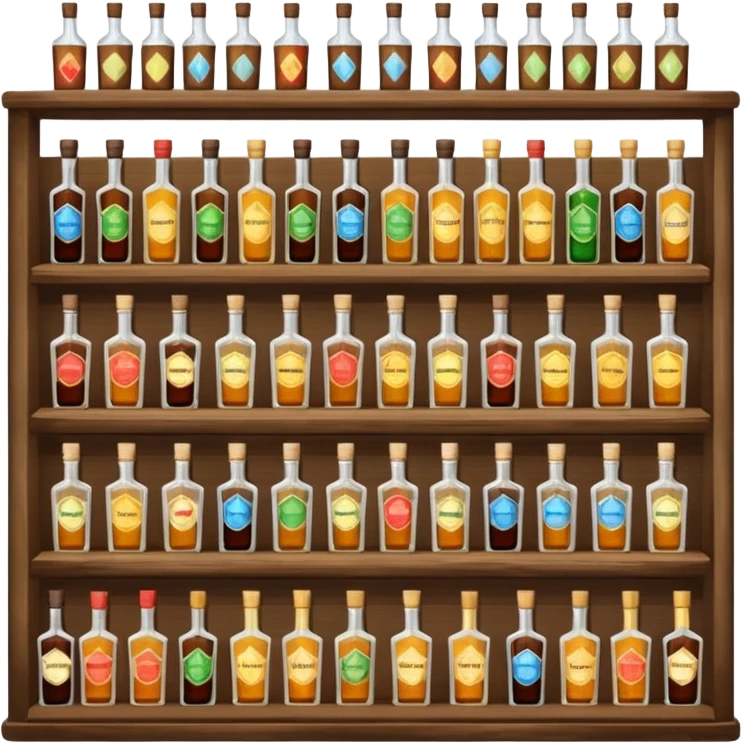 liquor store shelf emoji