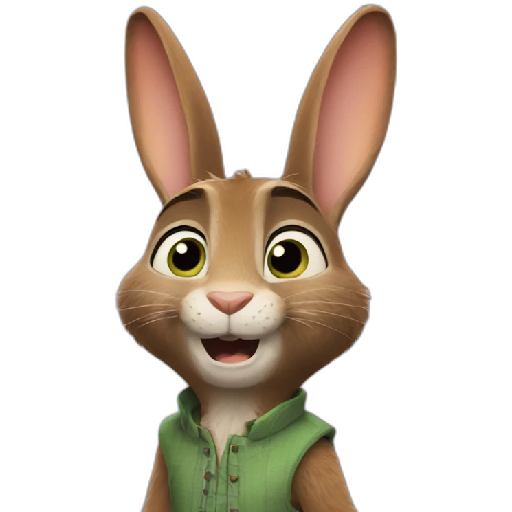 rabbit zootopia emoji