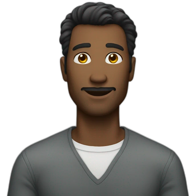 tall good looking man emoji