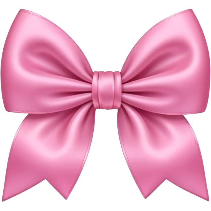 Pink Aesthetic bow emoji
