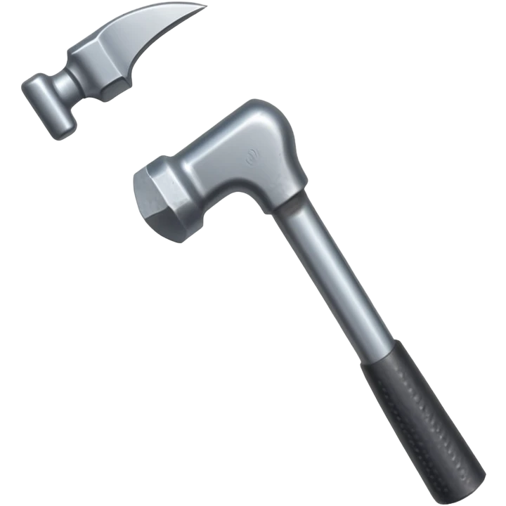 simple wall nail, slightly bent as if hit by a hammer emoji