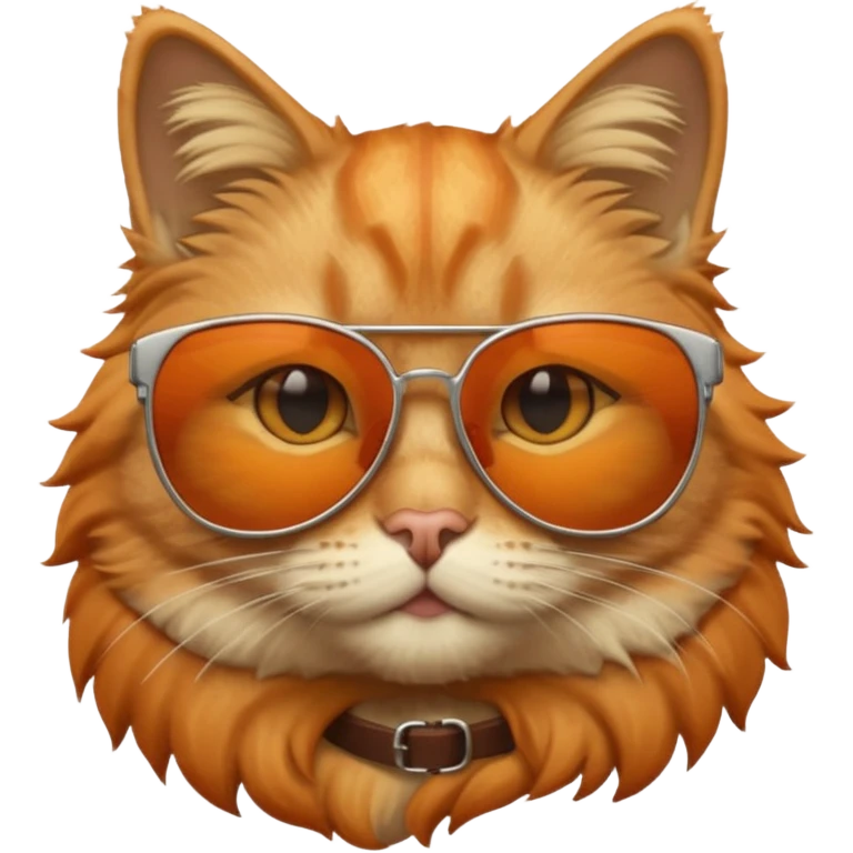 Cat wearing sunglasses emoji