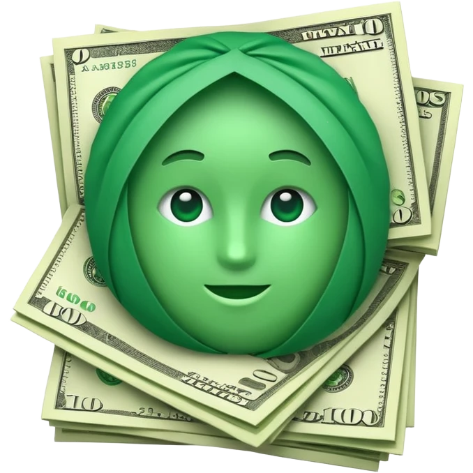 Dolares verde emoji