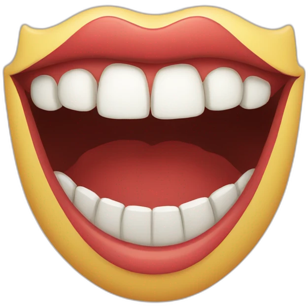  mouth grin emoji