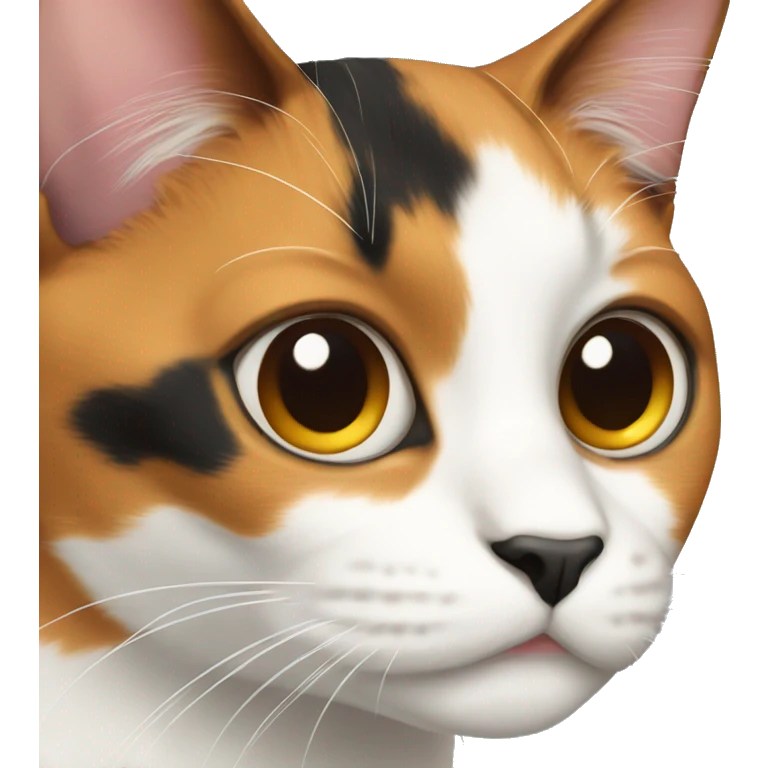 calico cat emoji