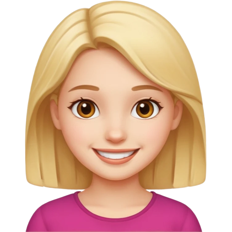 Imoji cute gril emoji