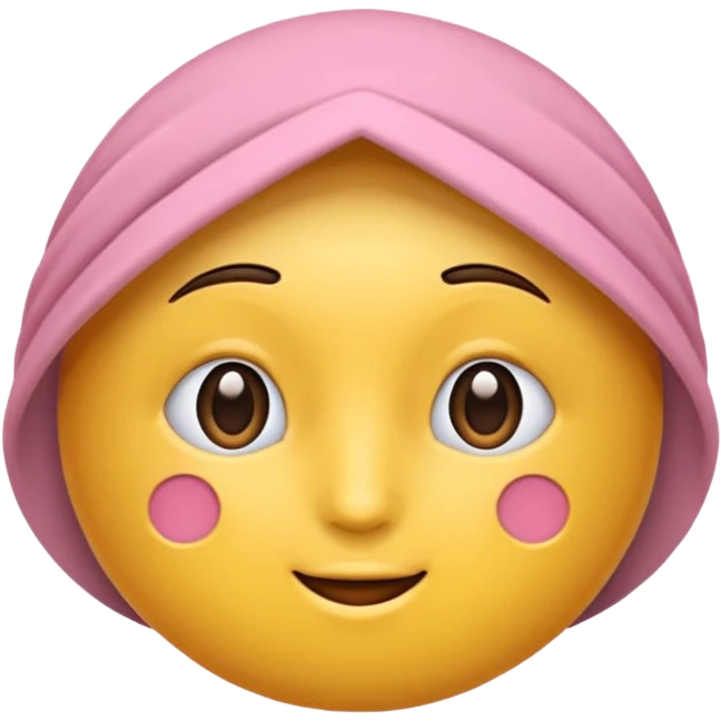 розовое сердце emoji