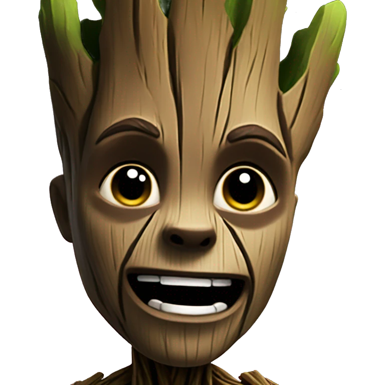 Strong groot galaxy guardians emoji