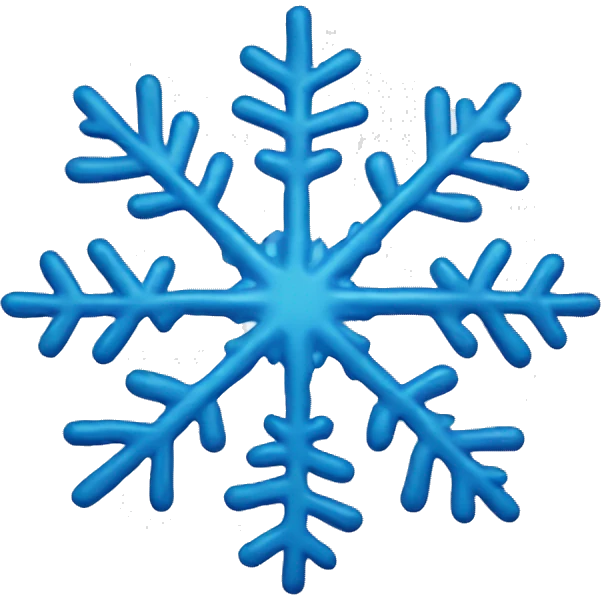 Snowflake emoji