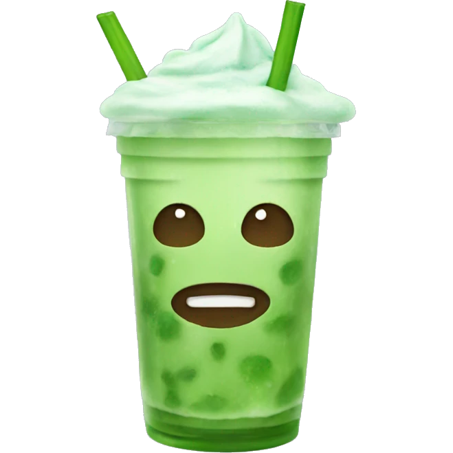 iced matcha emoji