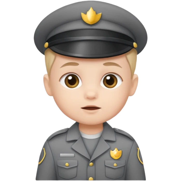 Hitler, cute, baby emoji