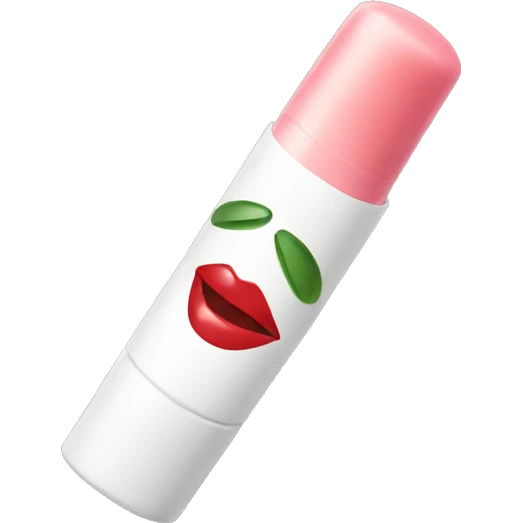 lip balm emoji